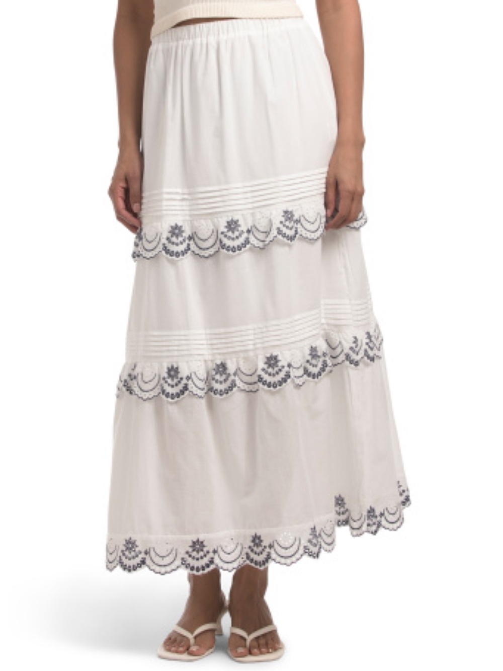 SOLITAIRE Tiered Skirt